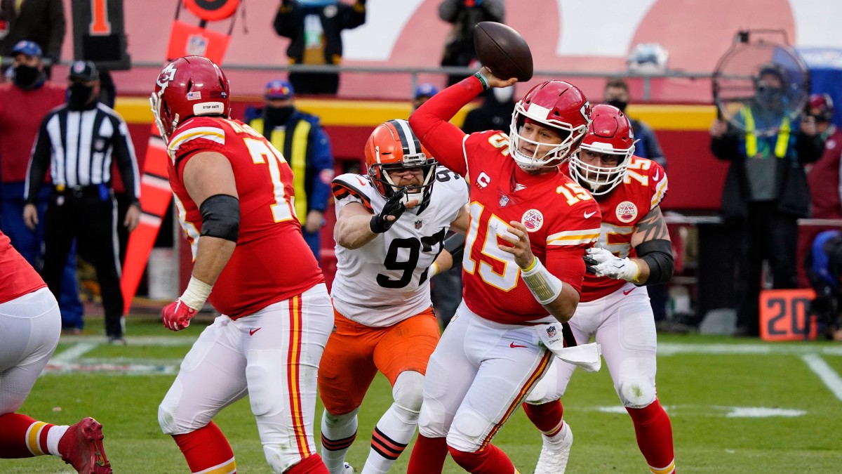 Chiefs beat Browns to advance to AFC title game despite ...