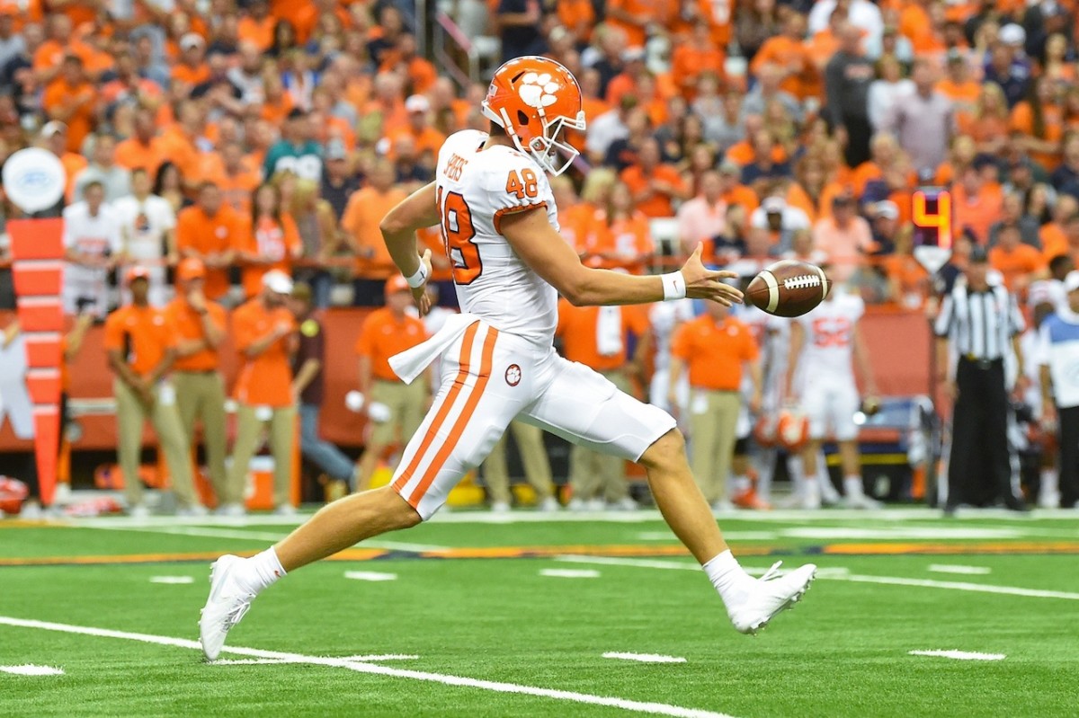 Clemson Punter Will Spiers Returns for Extra Season Sports