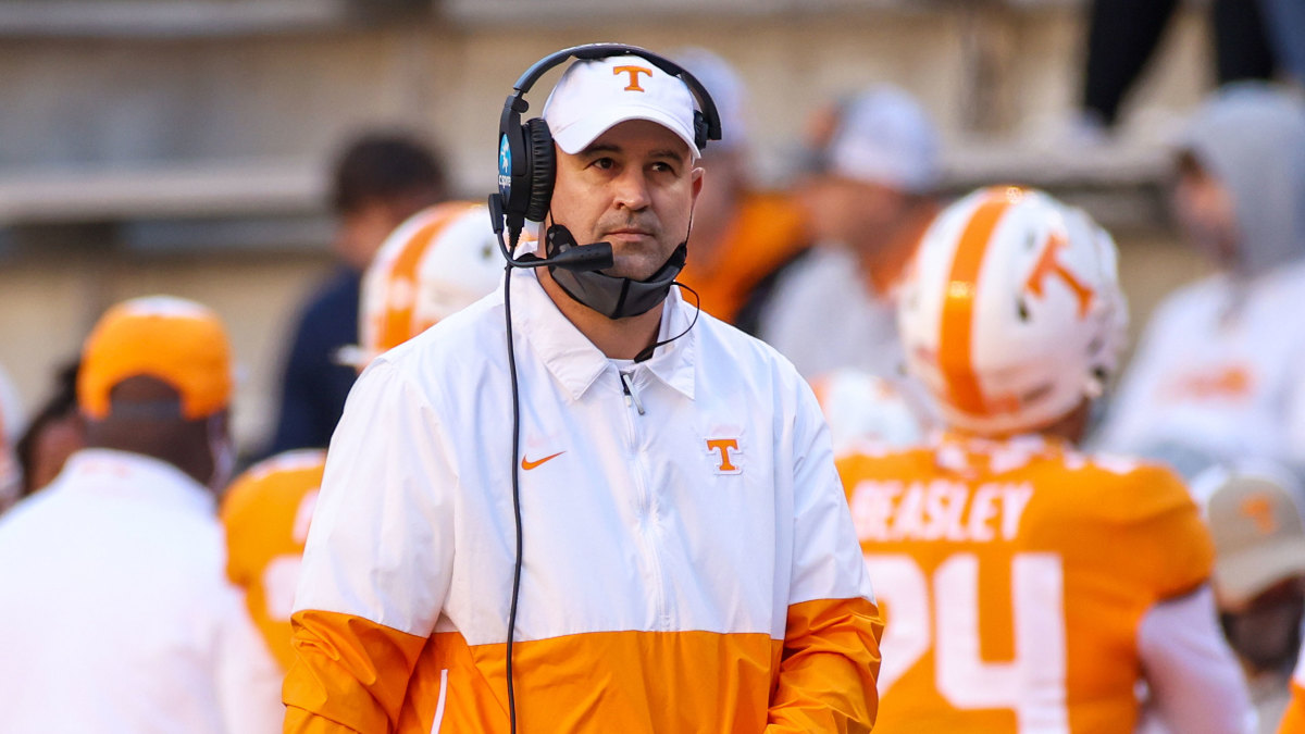 Tennessee football coach Jeremy Pruitt