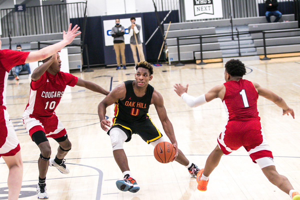 MJ Rice has been a dominant force for Oak Hill Academy all season. (Photo: NIBC)