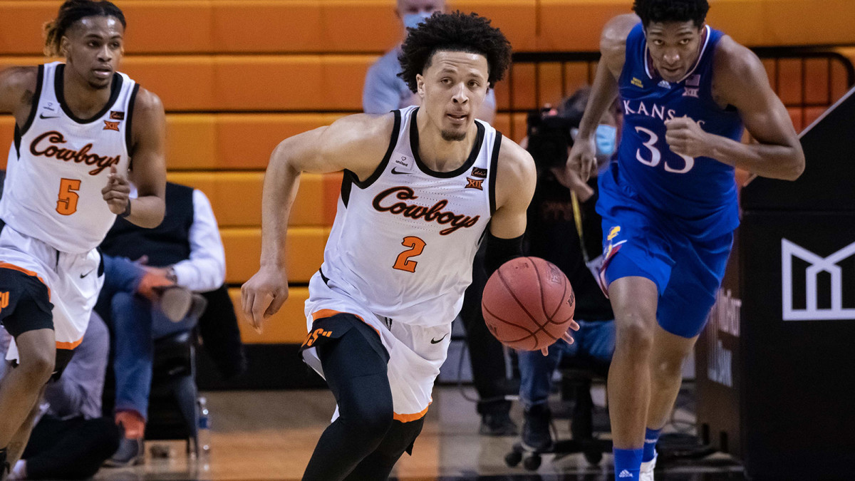 Cade Cunningham of the Oklahoma State Cowboys