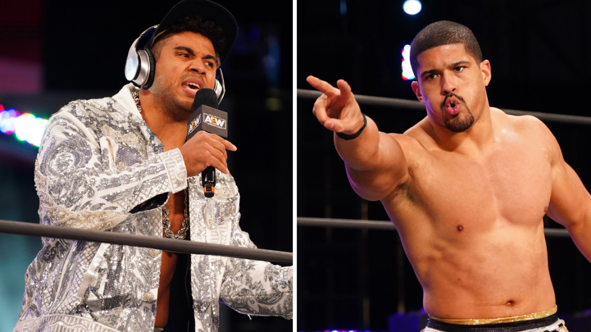 AEW Micro Brawlers The Acclaimed Max Caster & Anthony Bowens Tag Team  Edition 