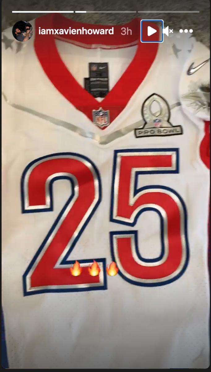 Xavien Howard Pro Bowl jersey