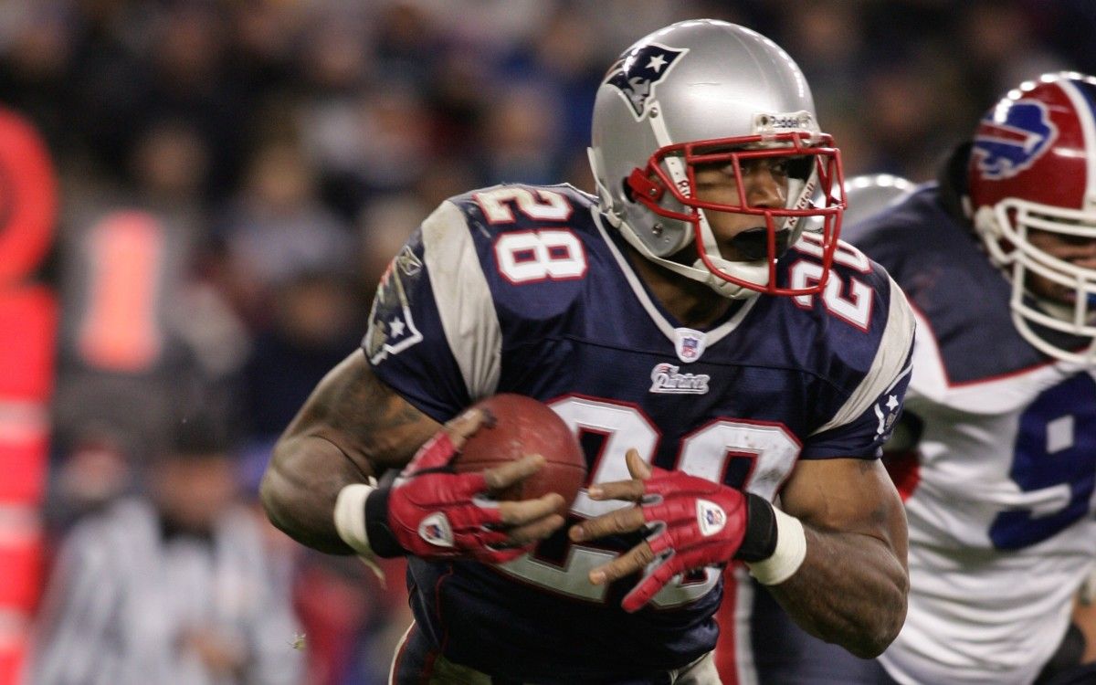 Corey Dillon had a Super Bowl moment with the Patriots.