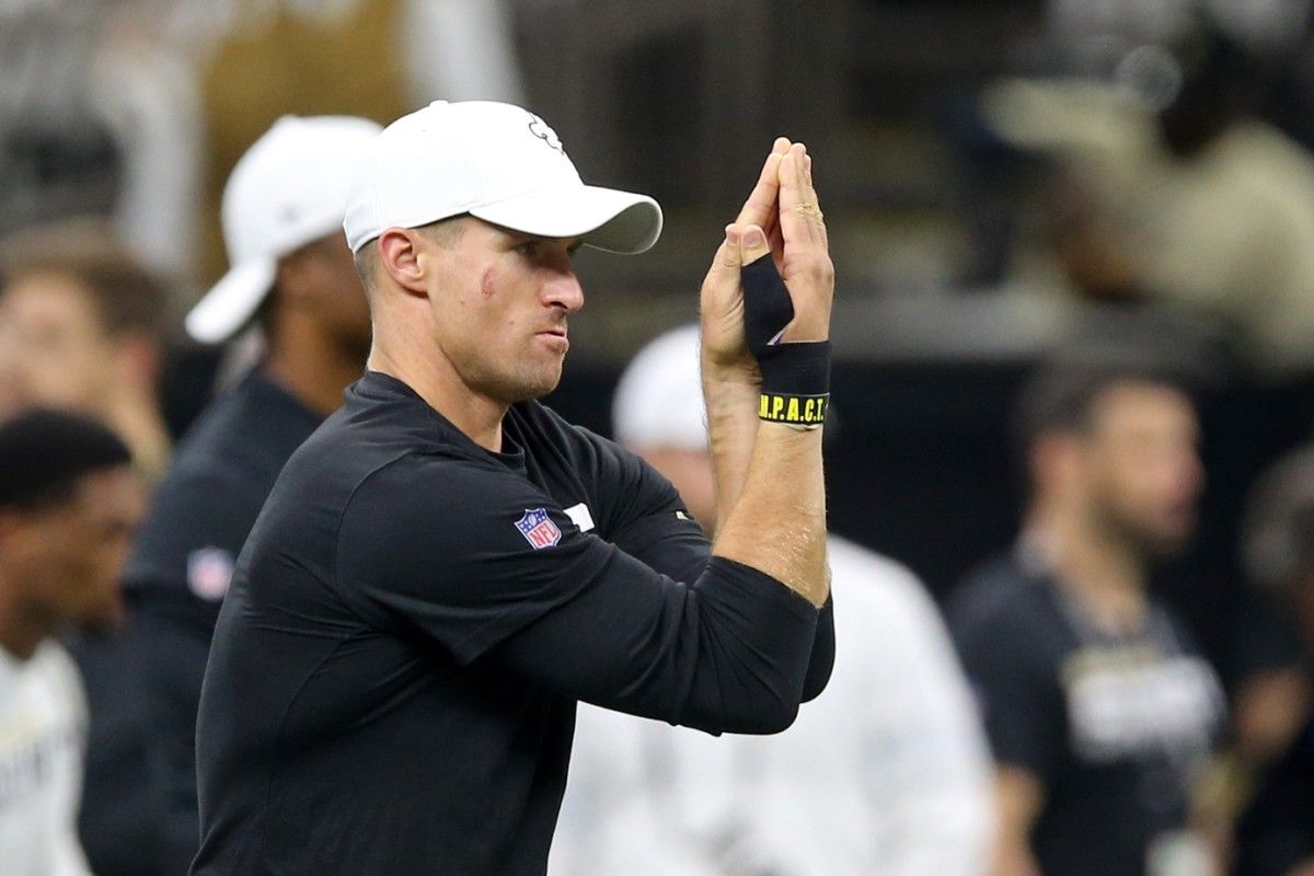 Drew Brees Right Thumb