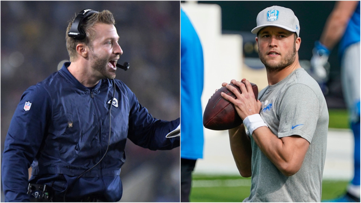 Matthew Stafford and Sean McVay celebrated the dinner ram trade in Mexico