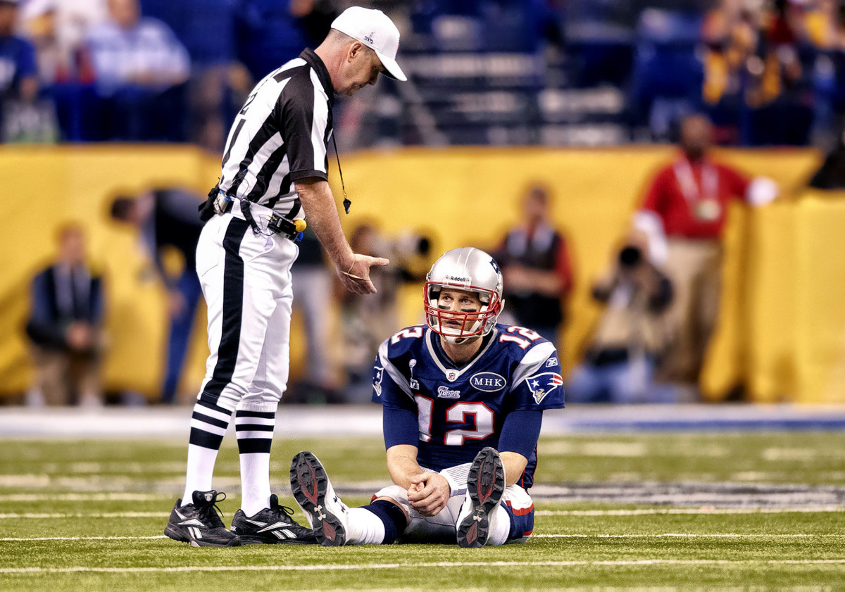 Tom Brady after losing to the Giants for the second time in Super Bowl 46