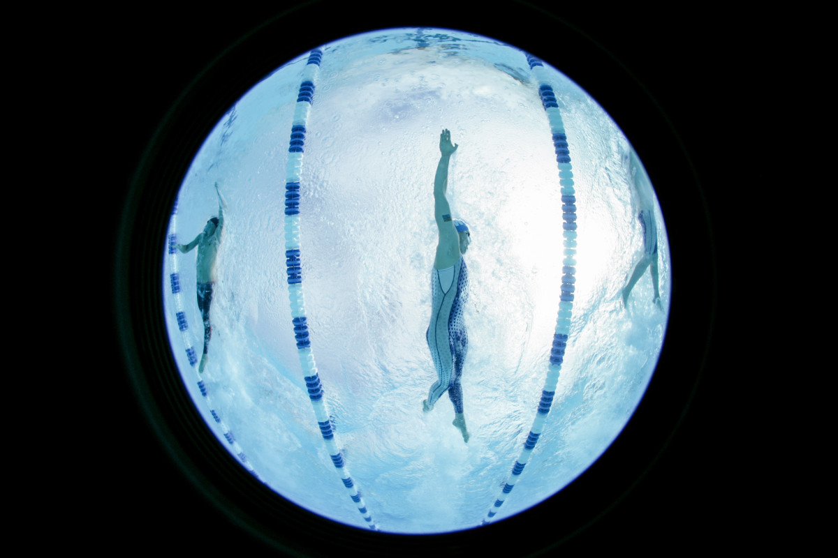 In 2006, Keller was in a happier place, finishing second in the 200-meter free at the U.S. national championships.