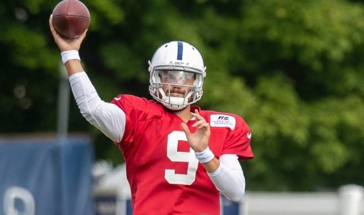Eason on Colts QB Starter 'It's Realistic as Soon as Possible