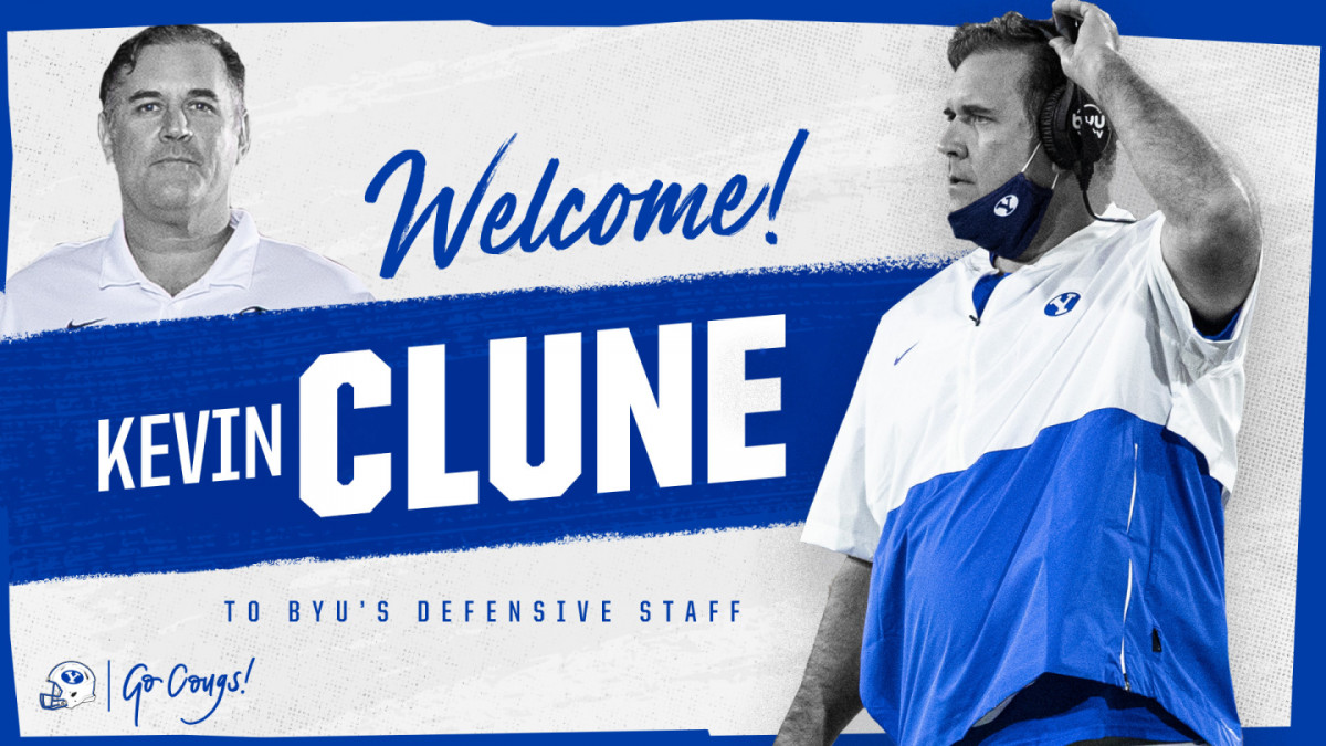 BYU assistant coach Kevin Clune