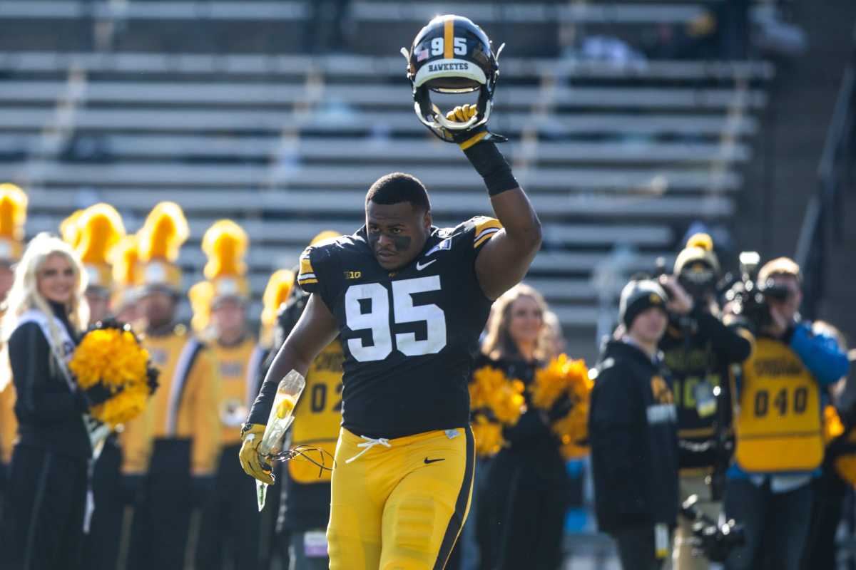 Cedrick Lattimore during his time with the Hawkeyes.