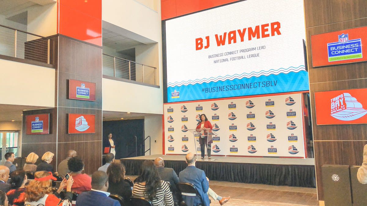 BJ Waymer  is the NFL Business Connect Program lead