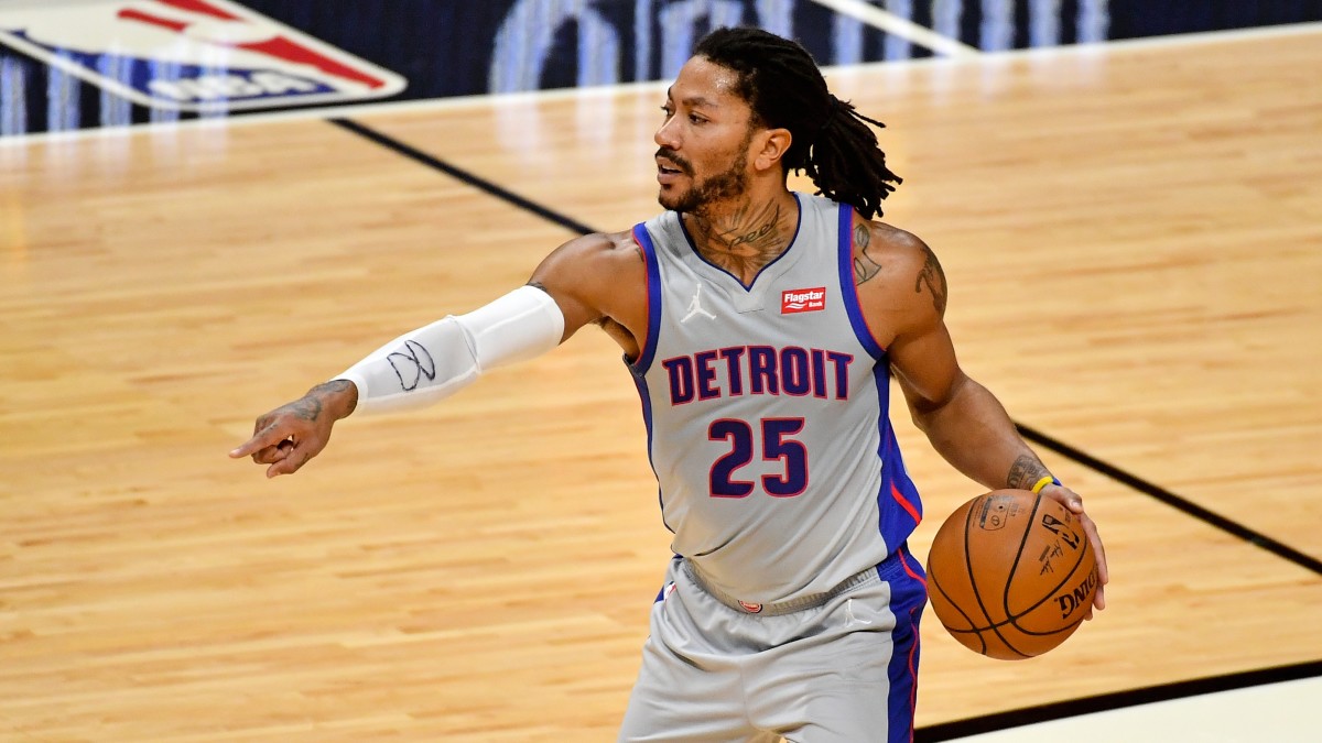 Report: Detroit Pistons trade Derrick Rose to Knicks for Dennis