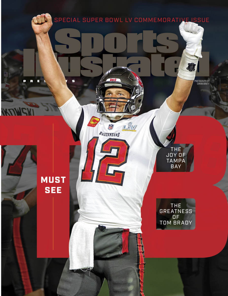 Sports Illustrated cover Tom Brady Bucs Super Bowl LV champions