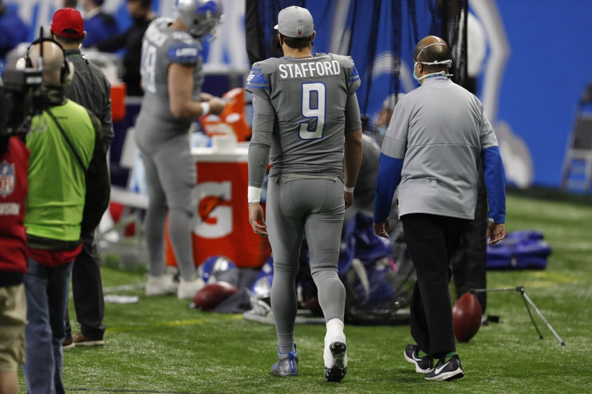 Former Detroit Lions quarterback Matthew Stafford