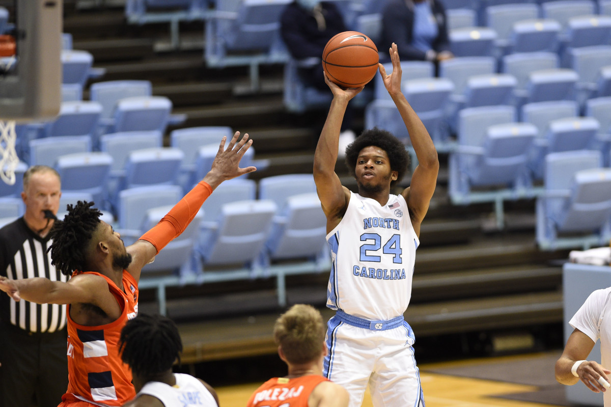 Kerwin Walton On Pace to Become Best Freshman 3-Point Shooter in UNC History