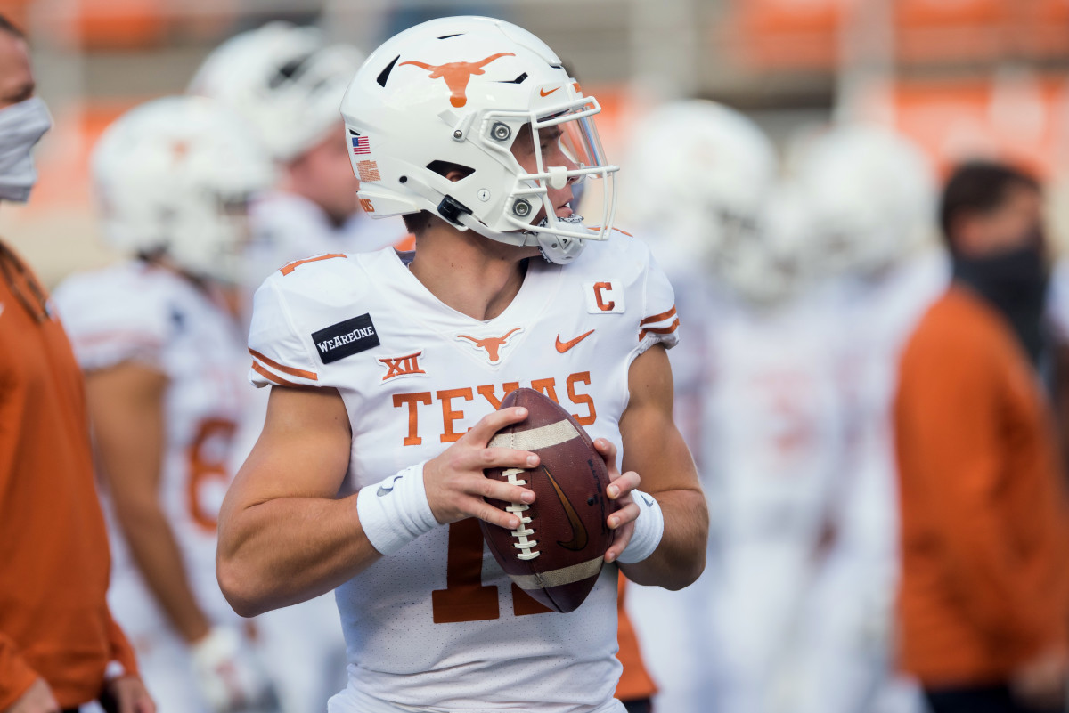 Sam Ehlinger Quarterback Texas Longhorns 2021 NFL Draft Scouting