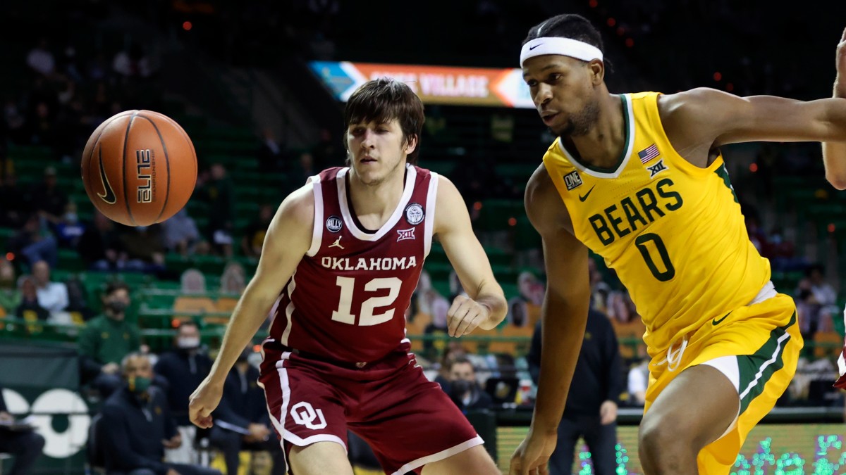 Oklahoma senior Austin Reaves leads the team in points, rebounds and assists per game.