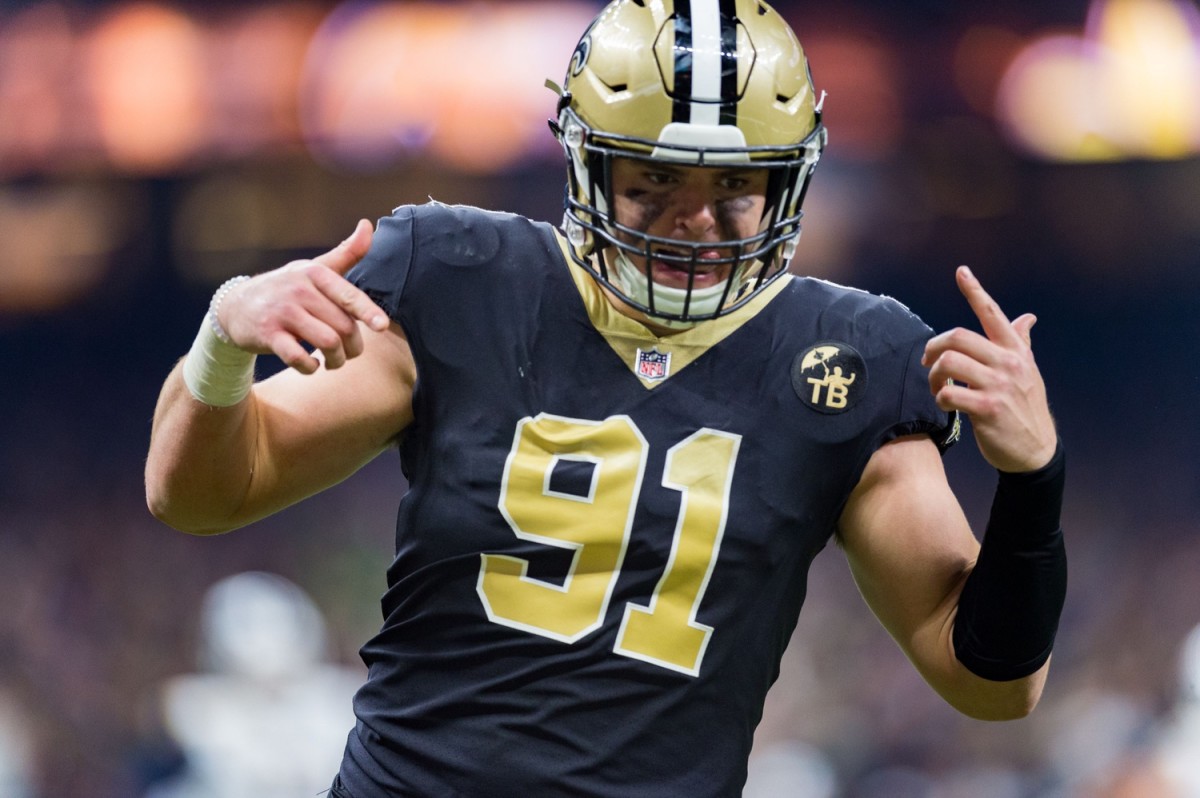 Saints DE Hendrickson Free-Agent Contract Projection