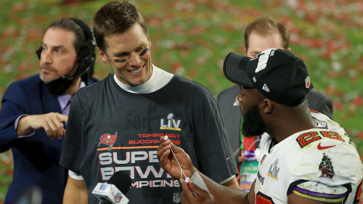 Leonard Fournette credits Tom Brady’s speech in Bucs’ Super Bowl victory