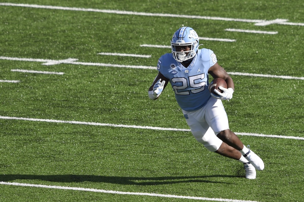 2021 NFL Draft Prospect Profile RB Javonte Williams, North Carolina