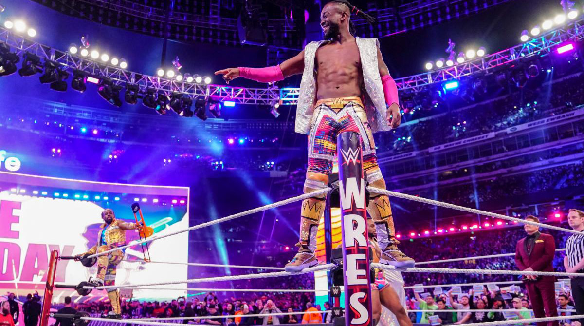 WWE wrestler Kofi Kingston