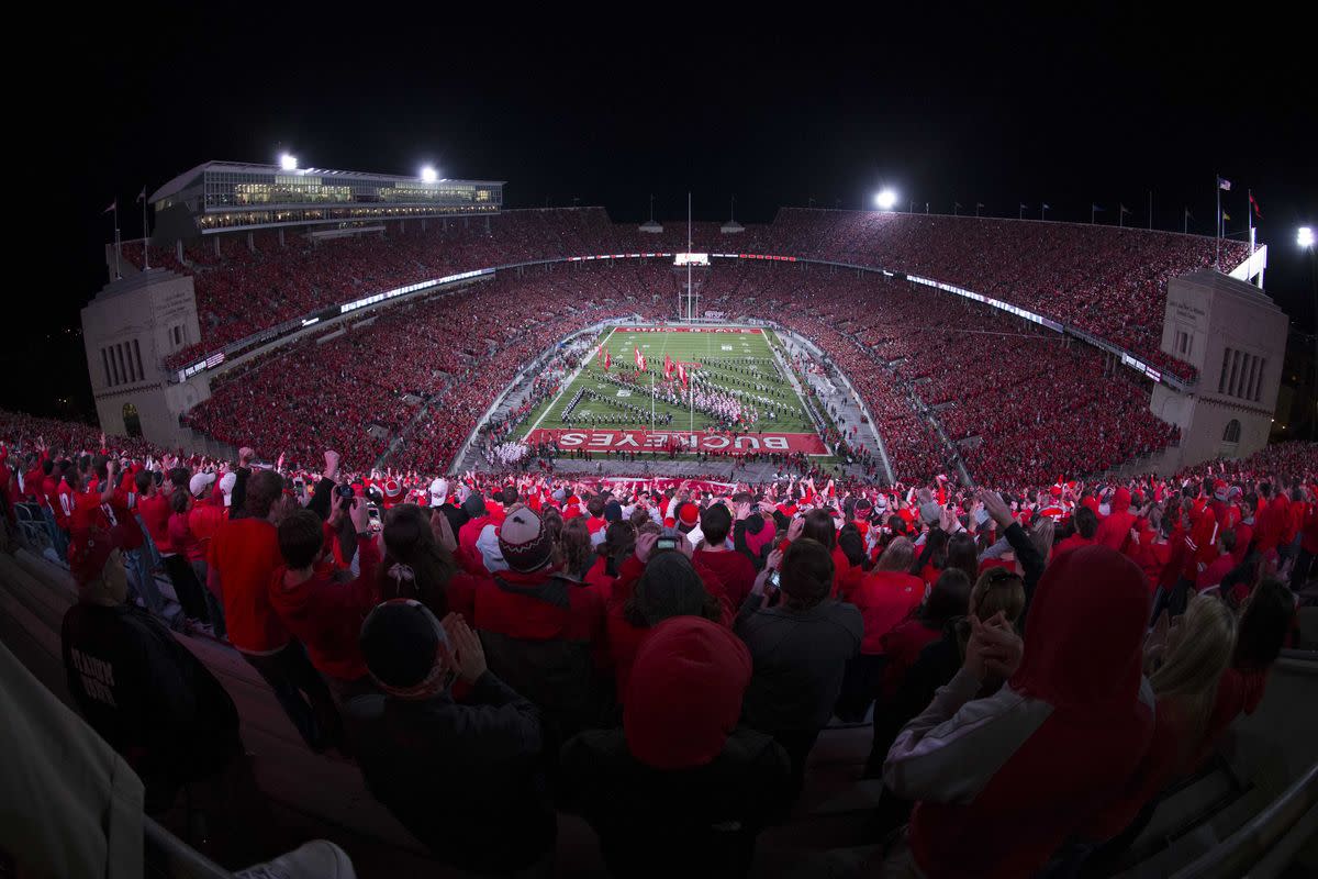 Big Ten Bucket List Football Stadiums Sports Illustrated Michigan