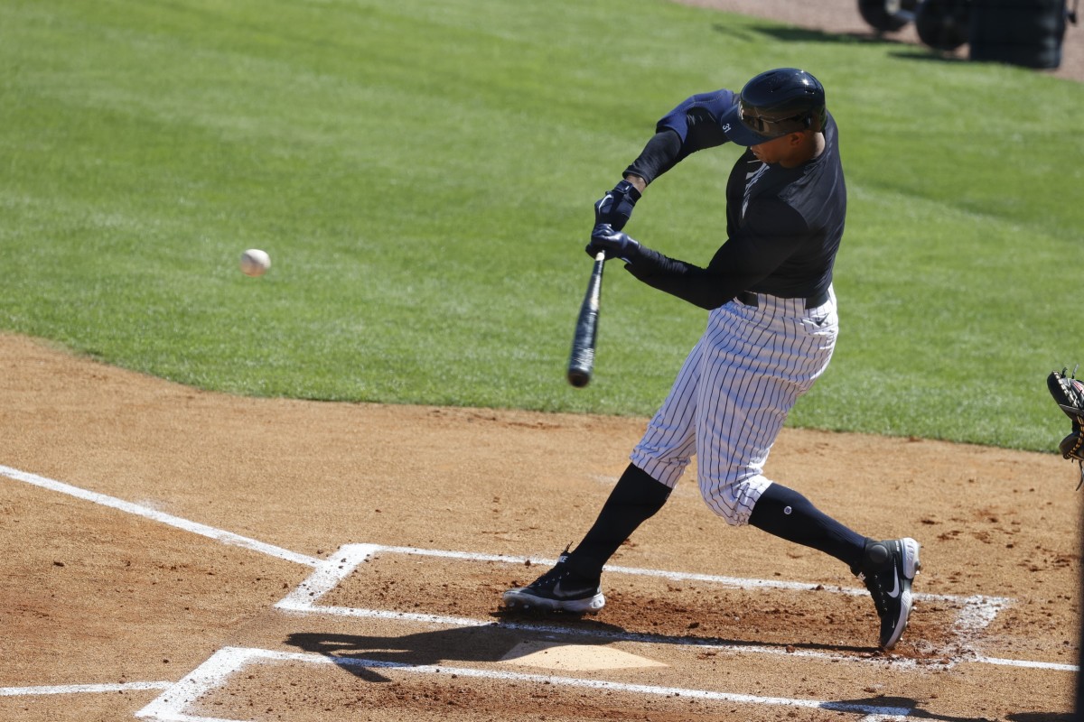 New York Yankees Aaron Hicks sets home run goal Sports Illustrated NY