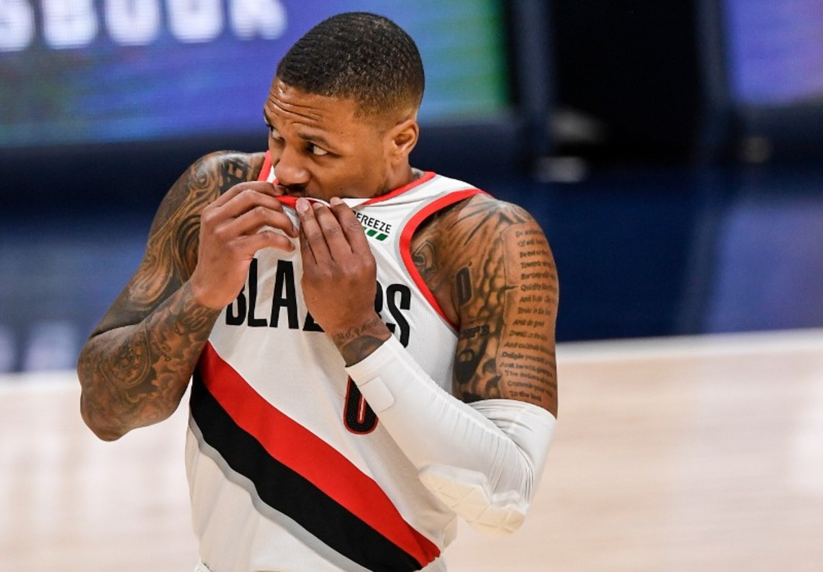 Blazers Routed By Nuggets In Heated Game 2 - Portland ...