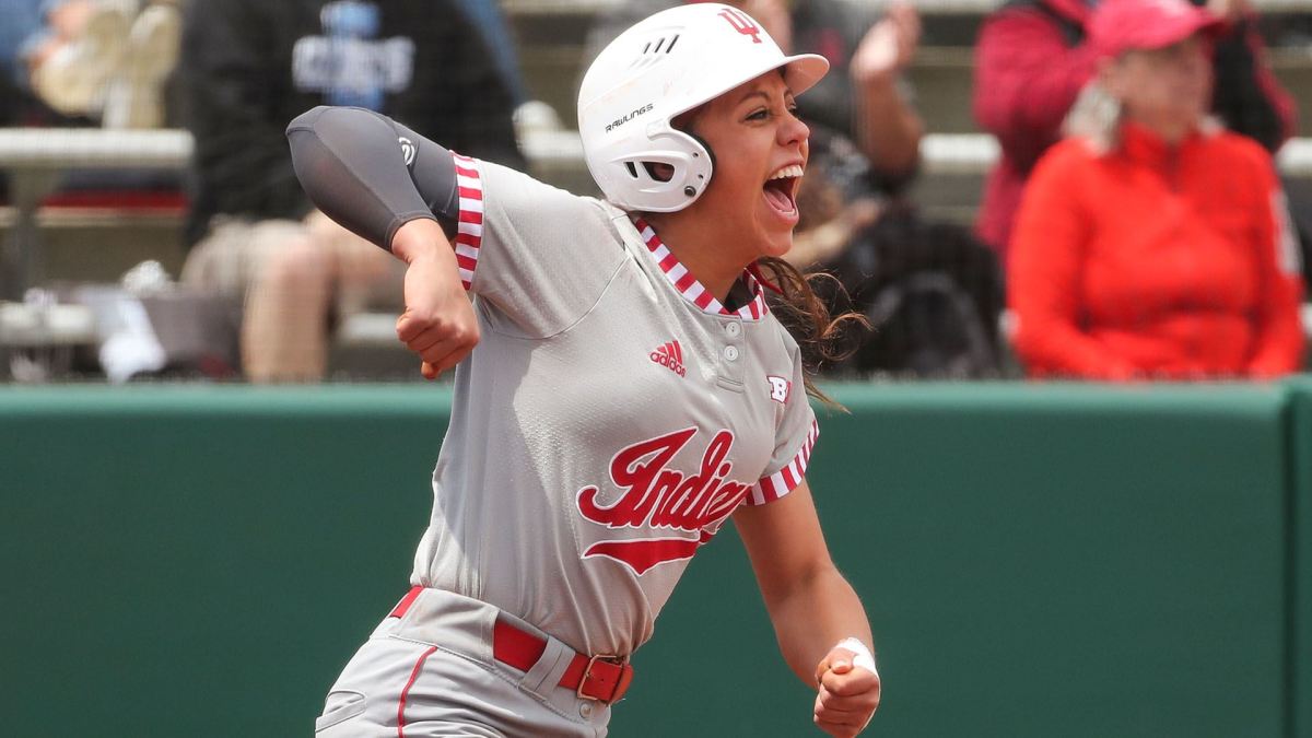 Indiana Softball Concludes Weekend by Winning Three of Its Last Four