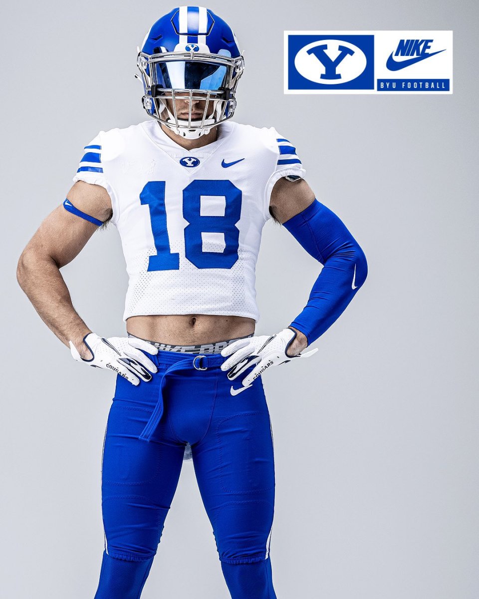 BYU To Wear Hand-Painted Helmets With Wasatch Mountains, Cougar On Sides –  SportsLogos.Net News