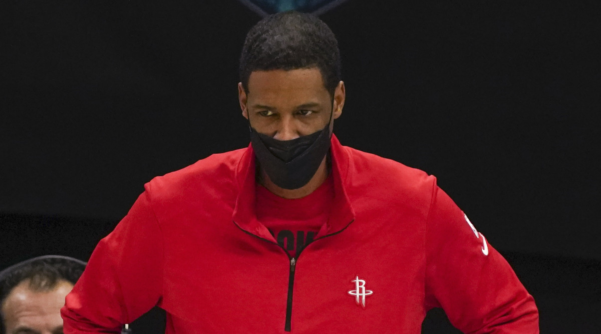 Houston Rockets head coach Stephen Silas