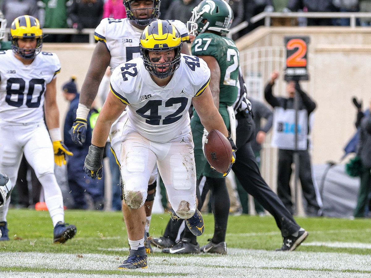 Ben Mason - Fullback Michigan Wolverines 2021 NFL Draft Scouting Report - Vimarsana News