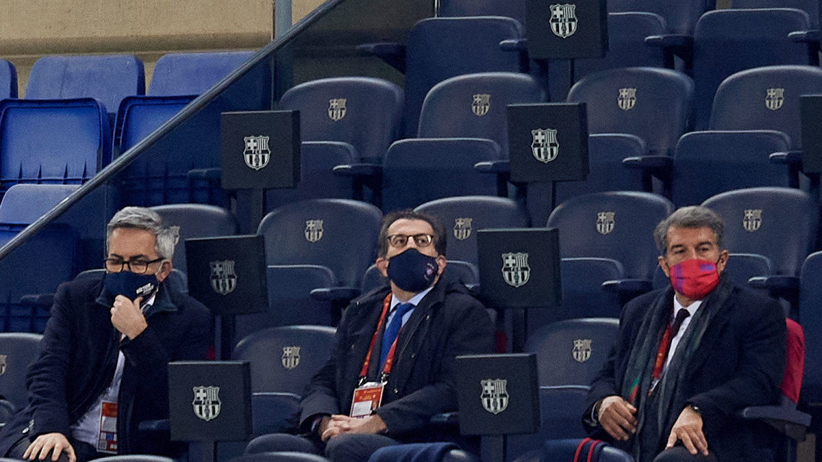 The candidates for Barcelona president