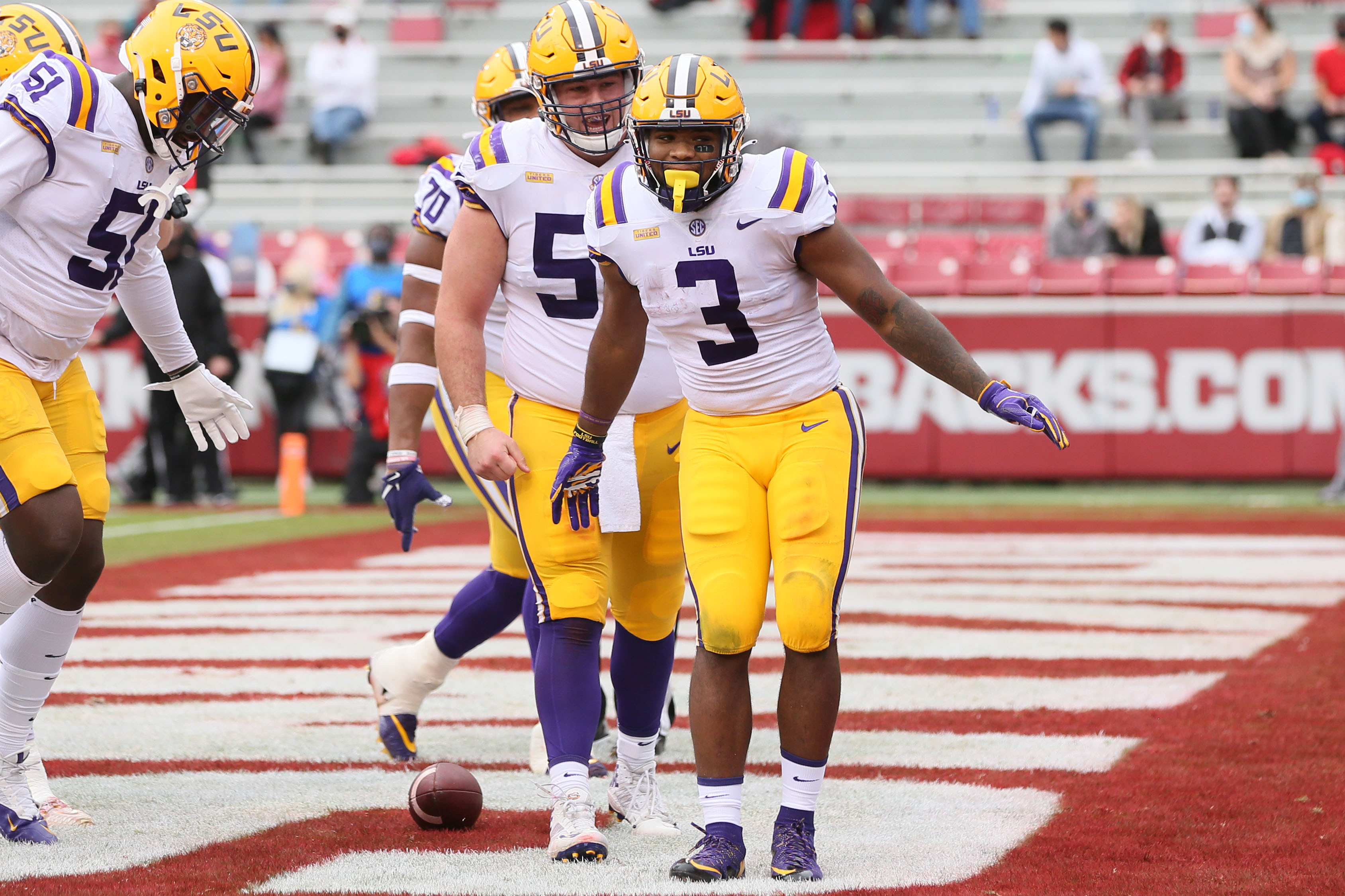 As Spring Practice Nears, LSU Football Coach Ed Orgeron Seeing a More