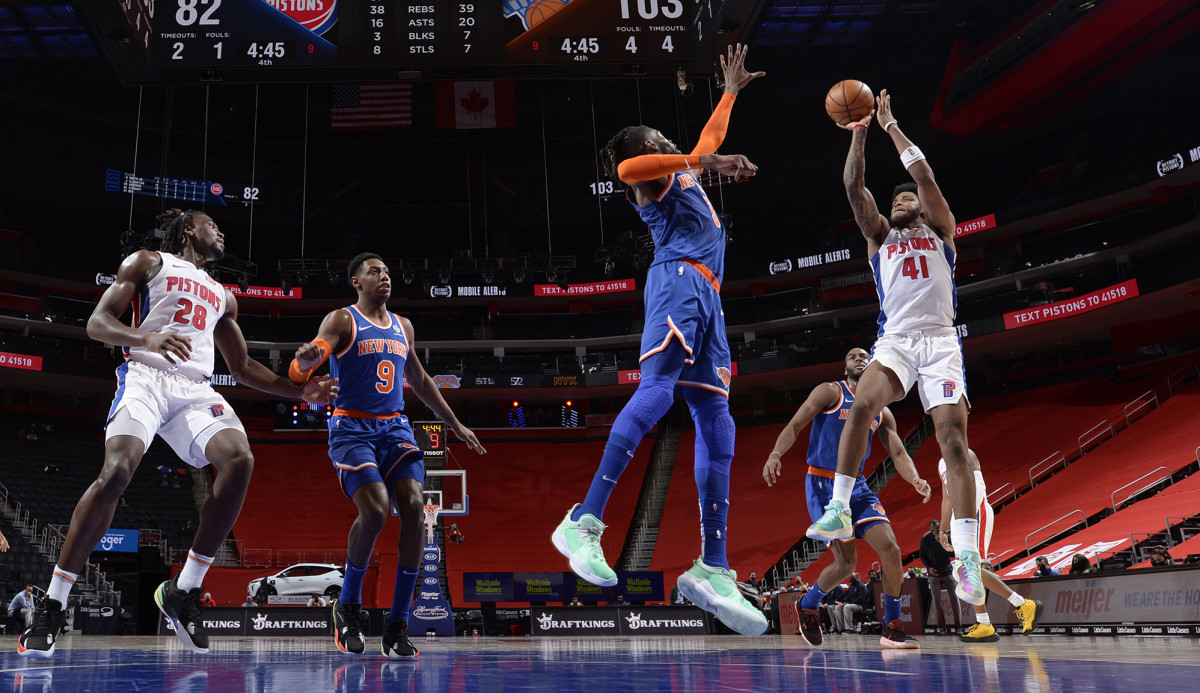 Red tarps on the seating bowl and random vehicles on the baseline have become the new normal.