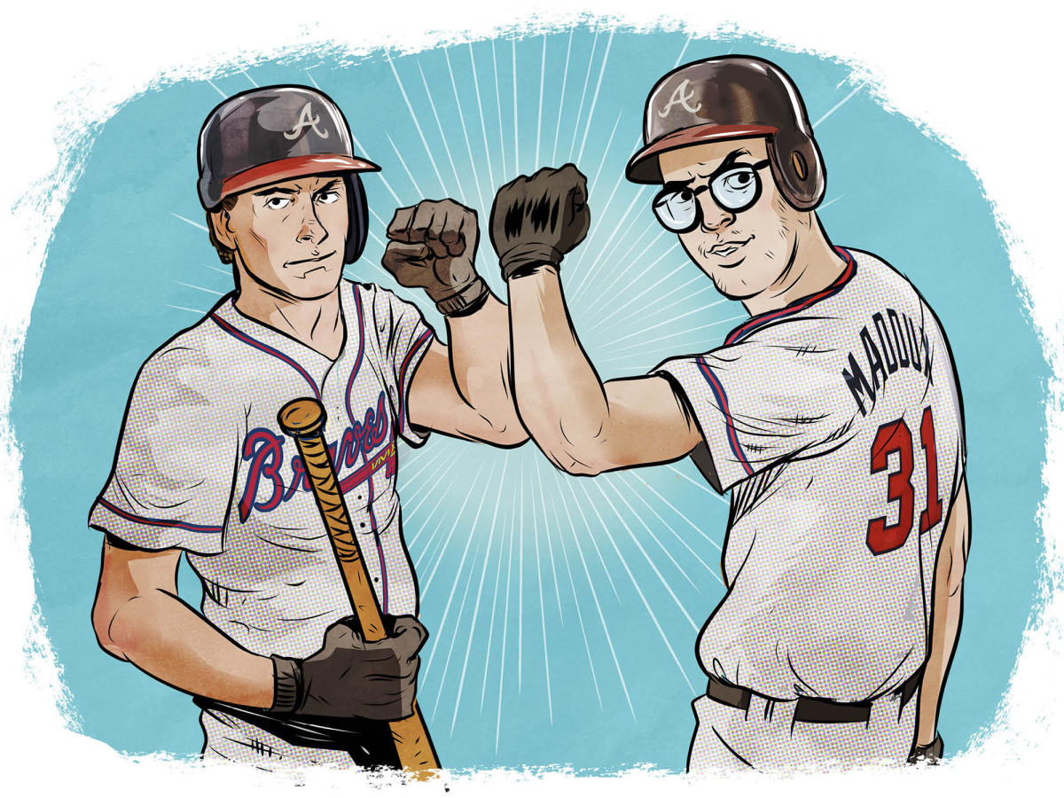 Hall of Fame pitchers Glavine and Maddux, who combined to hit six home runs in 45 seasons, famously bulked up in a 1999 Nike ad and remarked: “Chicks dig the long ball.”