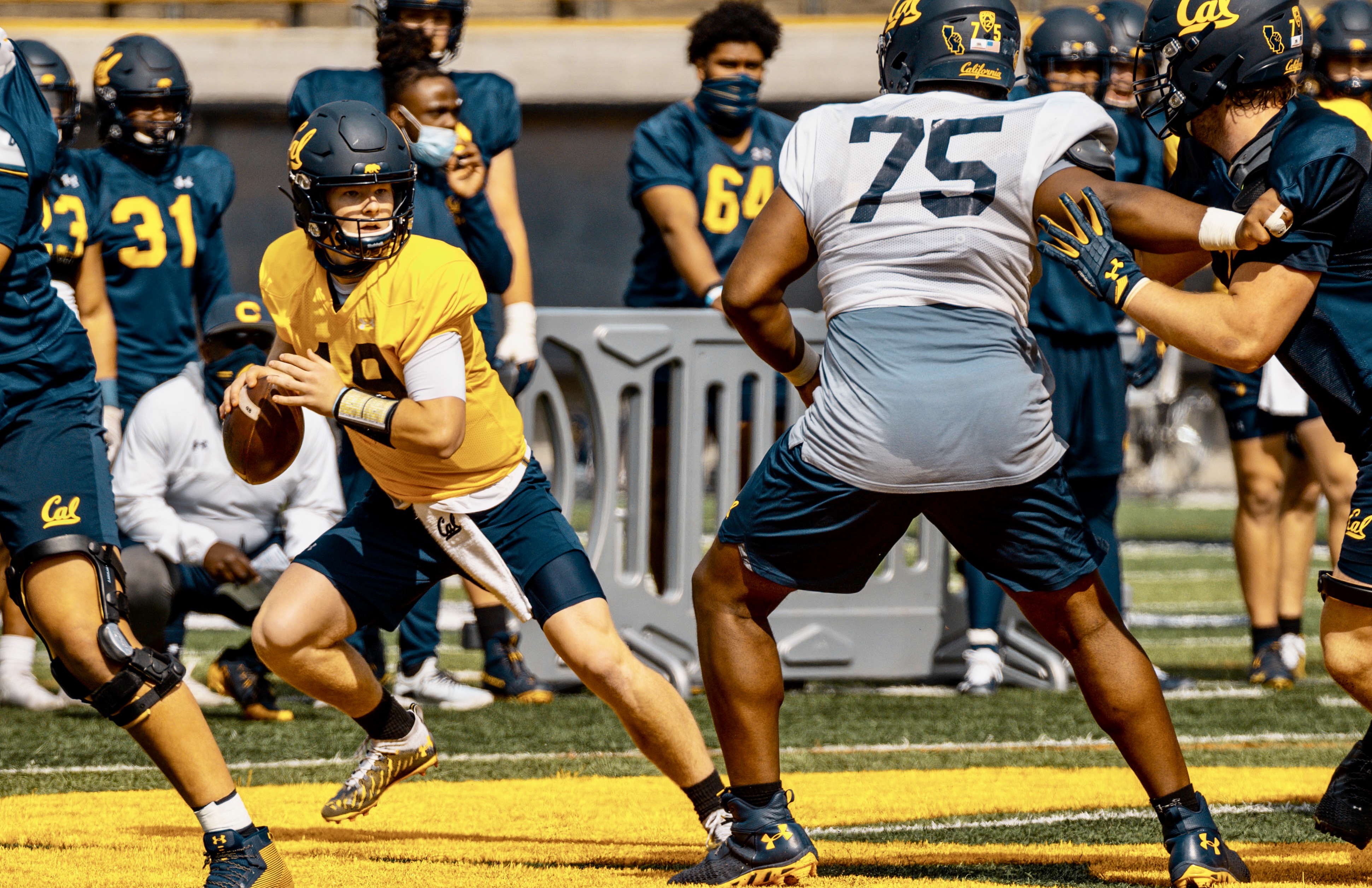 The Spring Practice Battle Is Ongoing for Cal's No. 2 Quarterback Job