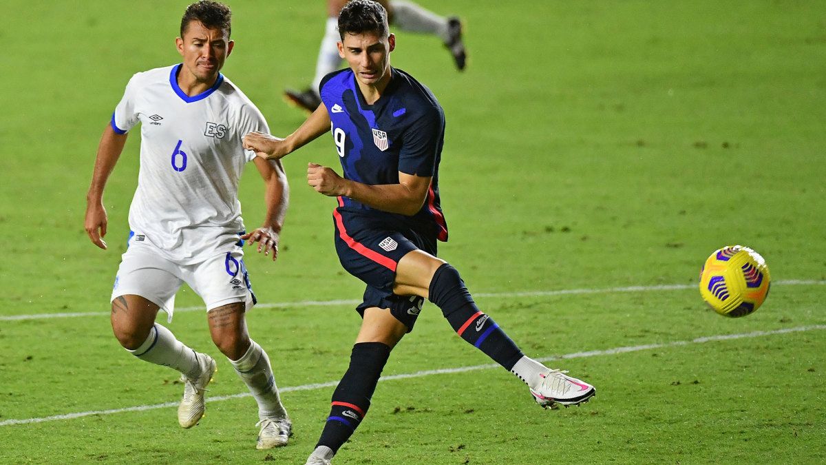 USA forward Sebastian Soto