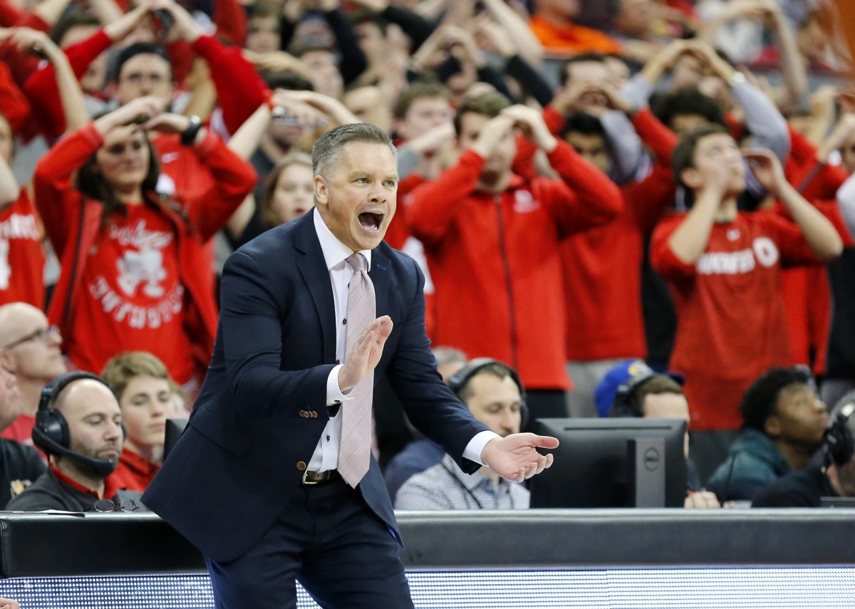 Chris Holtmann was hired at Ohio State four years ago, and he's won 87 games so far. (USA Today Sports)