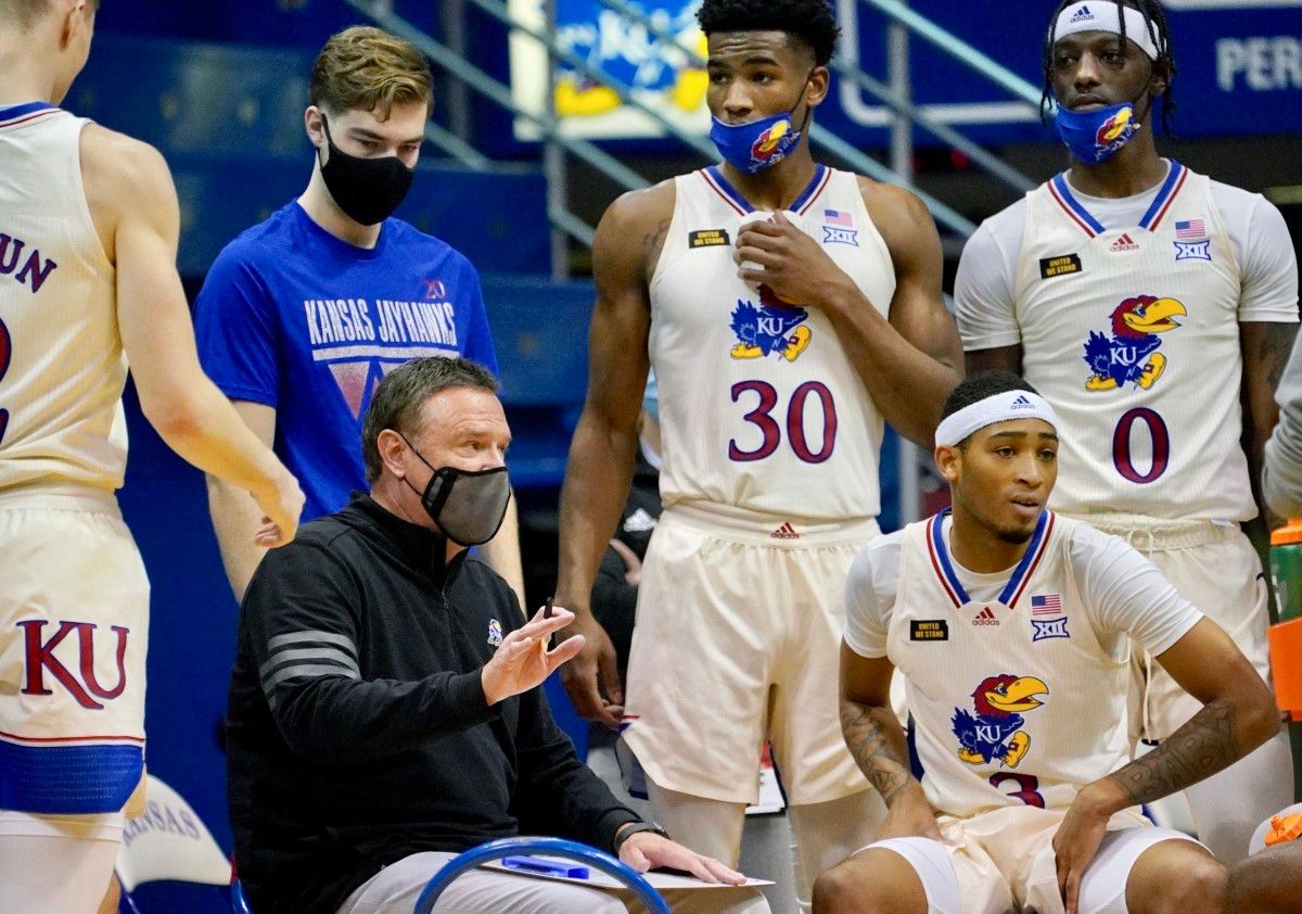 Bill Self coached in the NCAA tournament for the first time when Shantay Legans was in high school