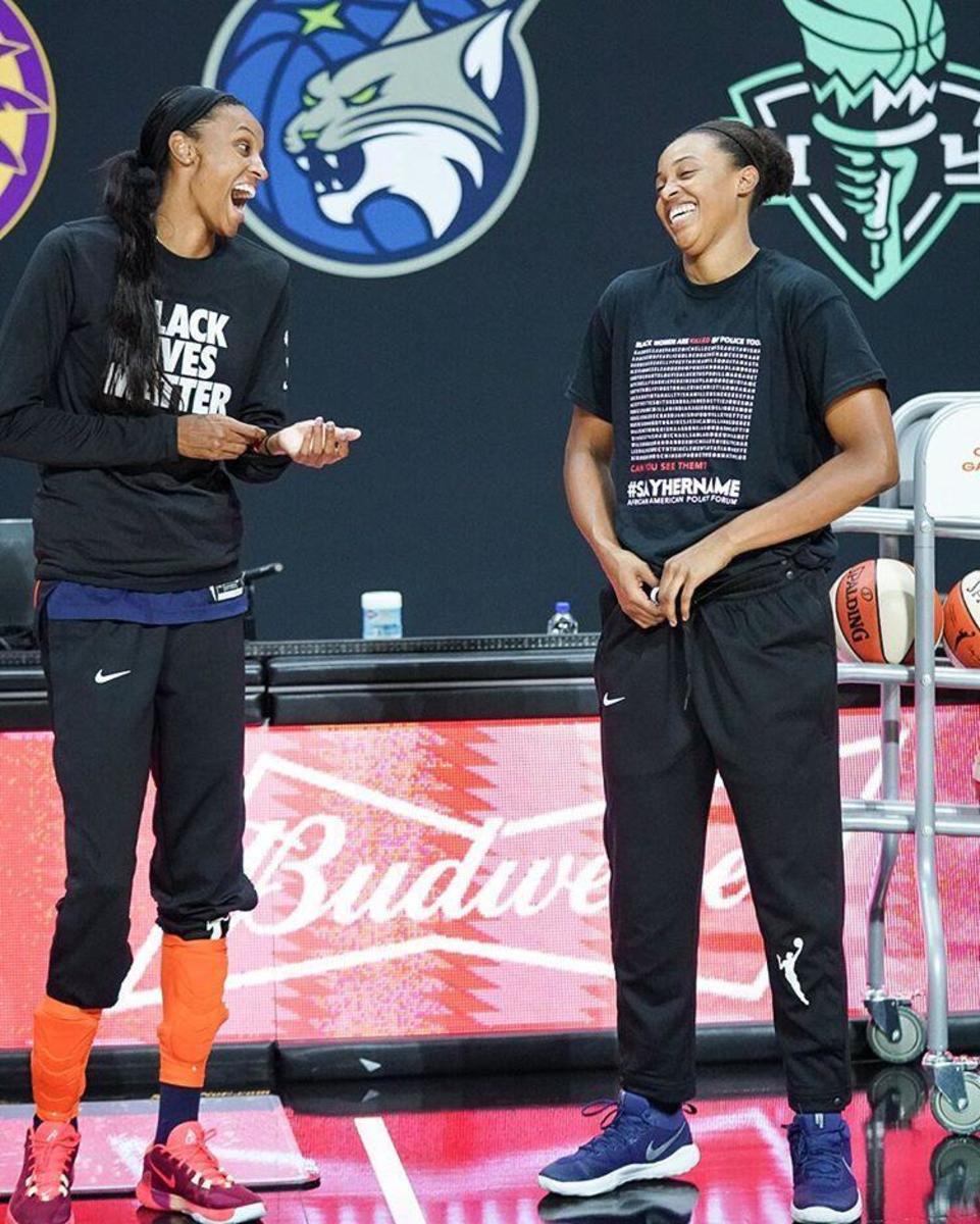 DeWanna Bonner and Erica McCall