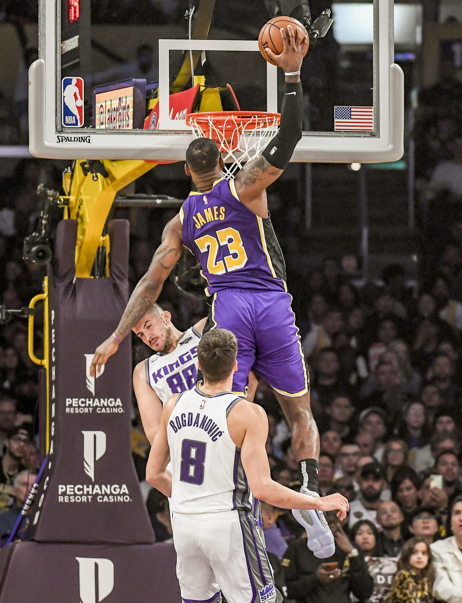 A moment of this LeBron James dunk against the Kings from November 2019 sold for over $200,000.