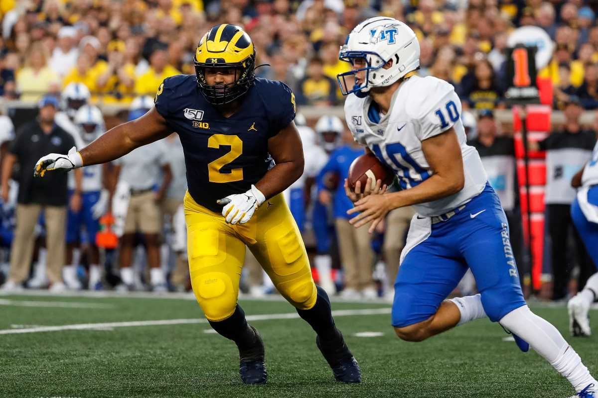 Carlo Kemp - Defensive Tackle Michigan Wolverines Scouting Report - Vimarsana News
