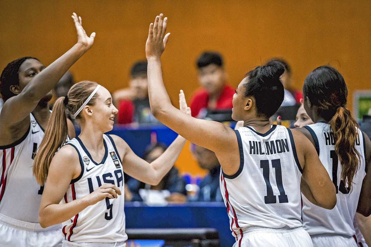 Boston, Bueckers, Hillmon and Howard jelled at the 2019 U-19 championships in Bangkok.