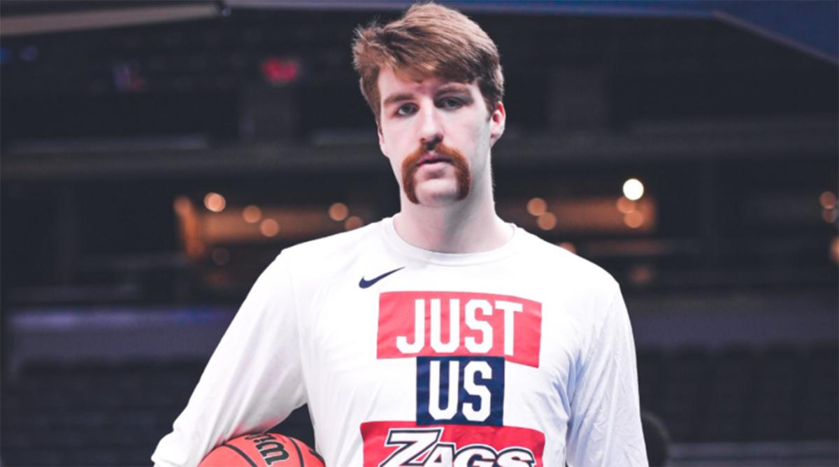 Drew Timme Mustache Gonzaga Star Sports New Facial Hair Sports Illustrated