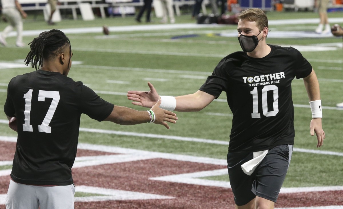 2021 NFL Draft Jacksonville Jaguars GM Trent Baalke in Attendance at