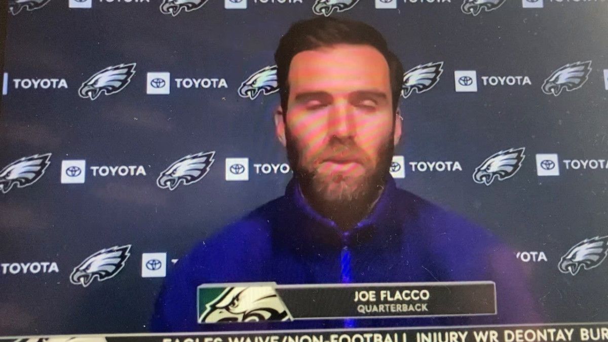 Eagles QB Joe Flacco