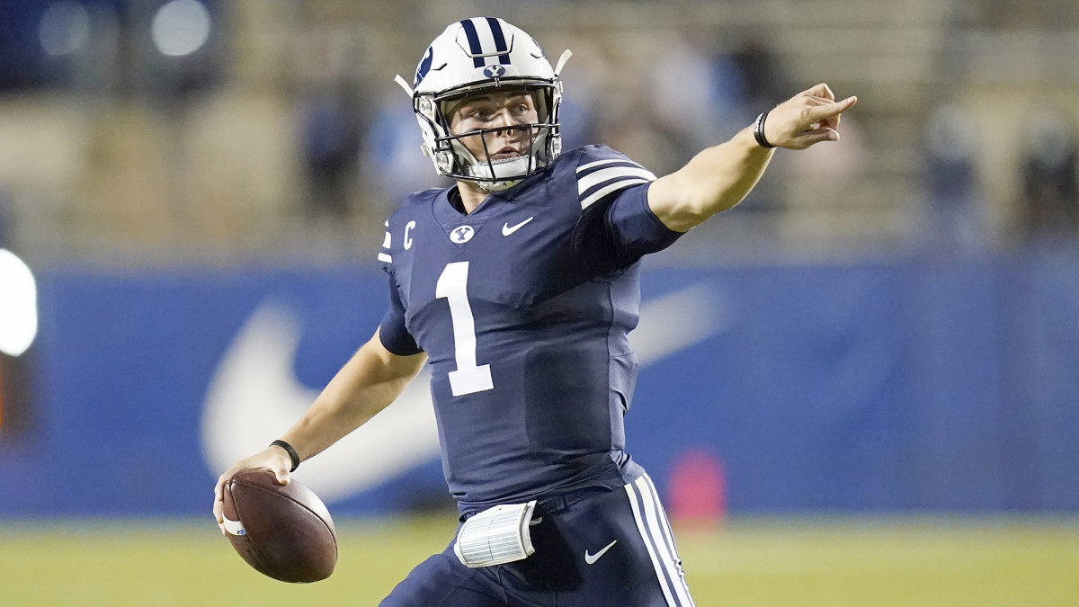 Wilson set a BYU record—formerly held by Steve Young—by completing 73.5% of his passes last season.