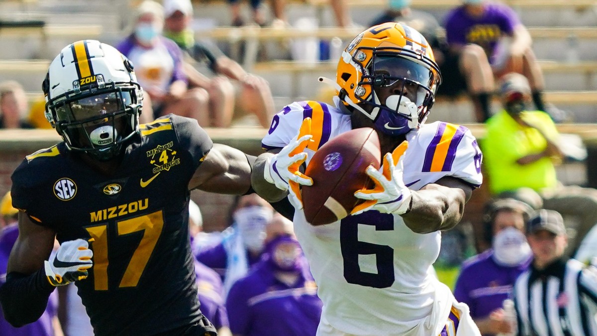 NFL Draft Receivers Terrace Marshall Jr., LSU Sports Illustrated Green Bay Packers News